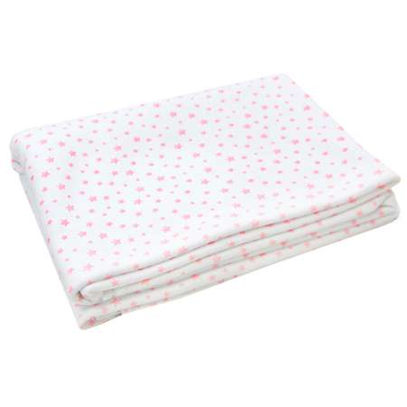 Пеленка Amarobaby Soft Hugs Звезды Розовые