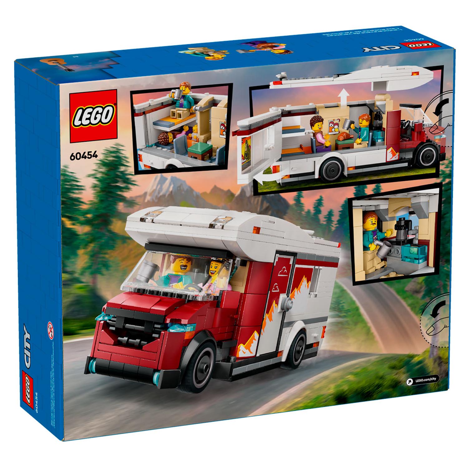 Конструктор LEGO City Туристический фургон 385 дет. - фото 8