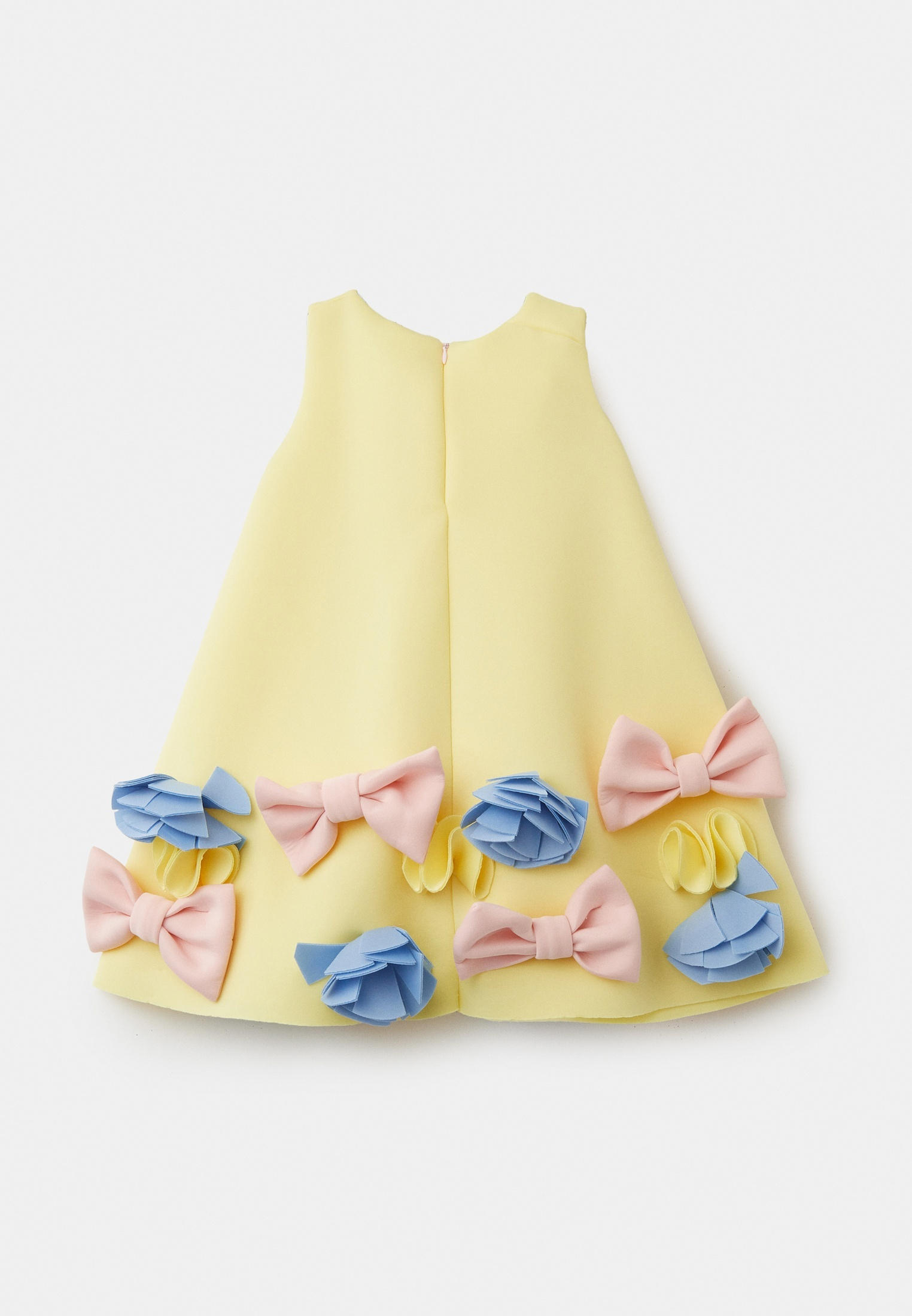 Платье Niffario TFPC20109W01-желтый - фото 7