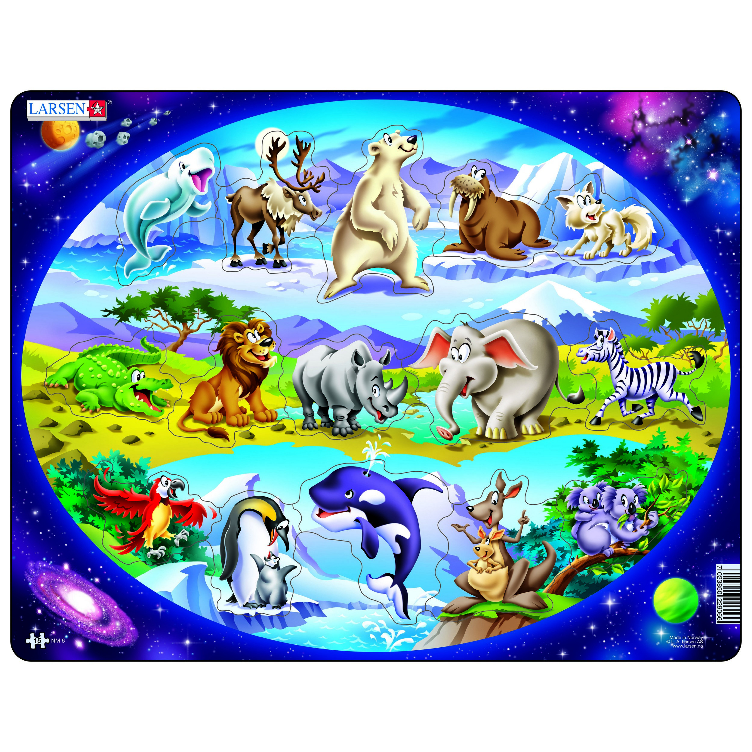 Пазл Larsen - фото 1