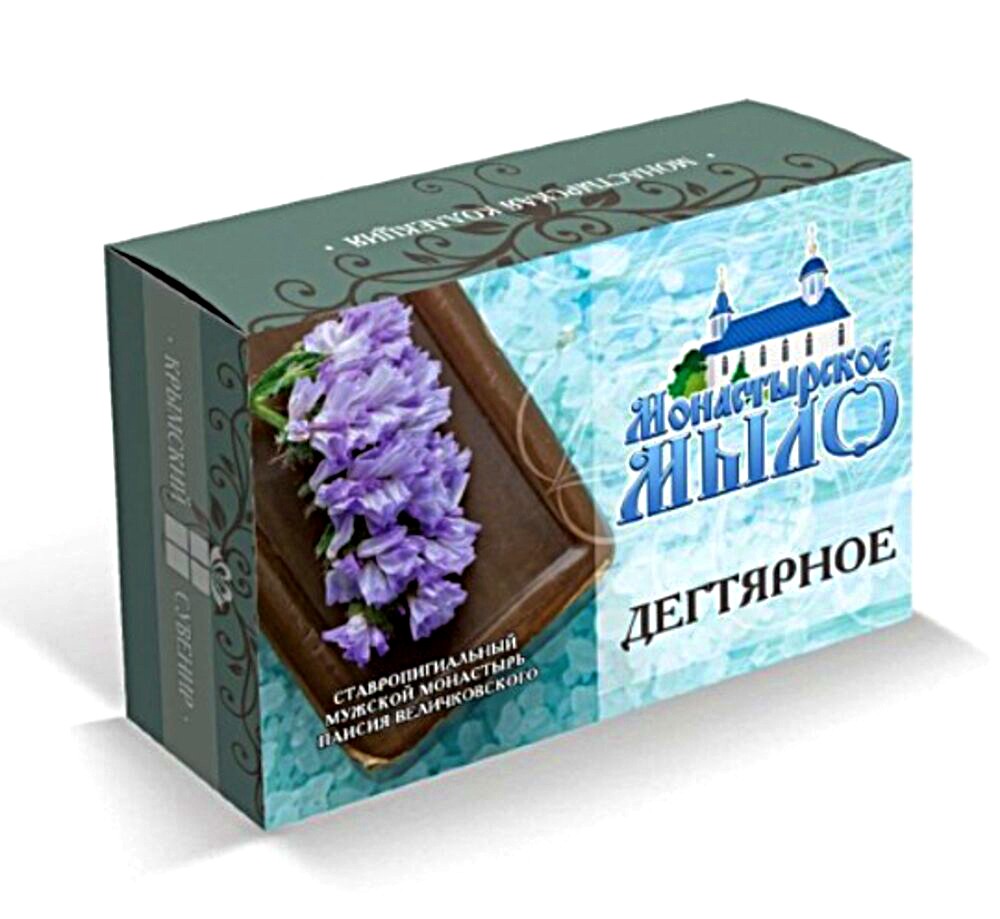 Мыло Монастырские травы 80 г - фото 1
