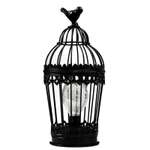 Ночник RISALUX «Клетка с птичкой» LED черная