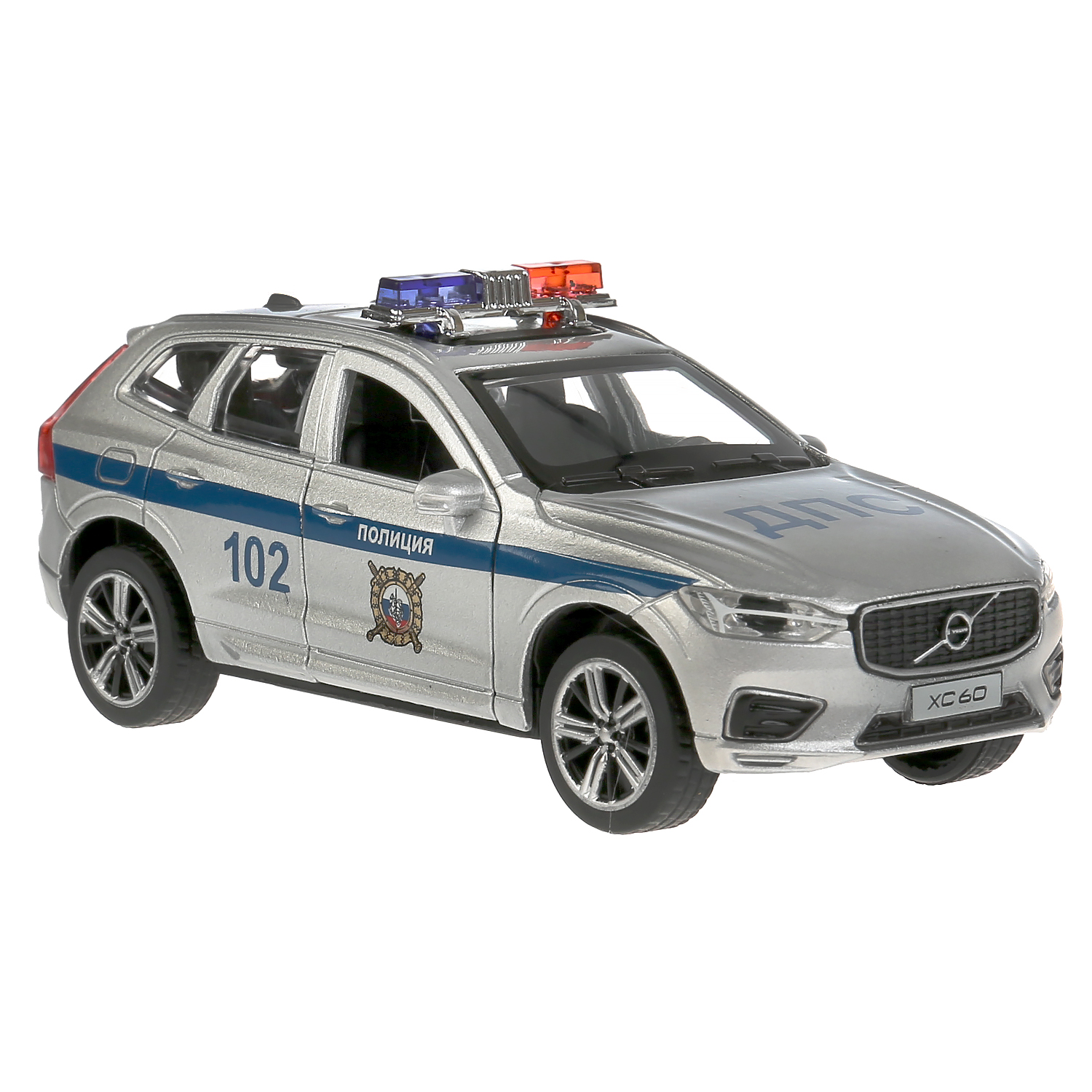 Полицейская машина Технопарк Volvo XC60 299805 - фото 5