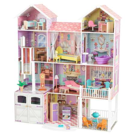 Домик для кукол KidKraft с мебелью