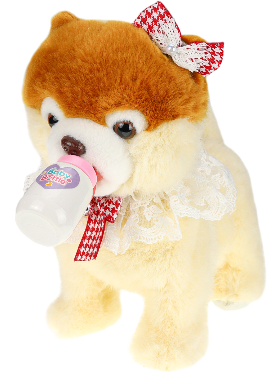 Игрушка мягкая Рыжий кот собачка - фото 6