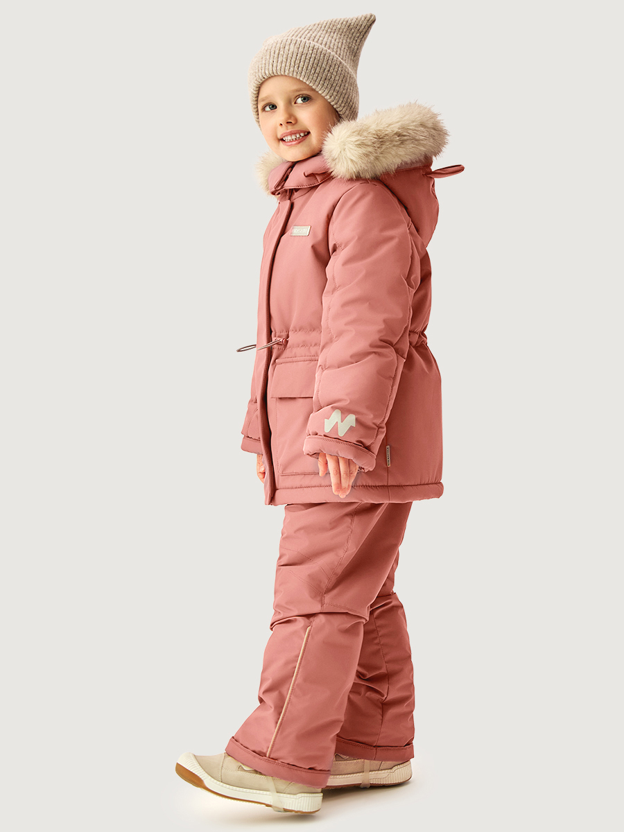 Костюм NIKASTYLE 7з3026 сухая роза - фото 3