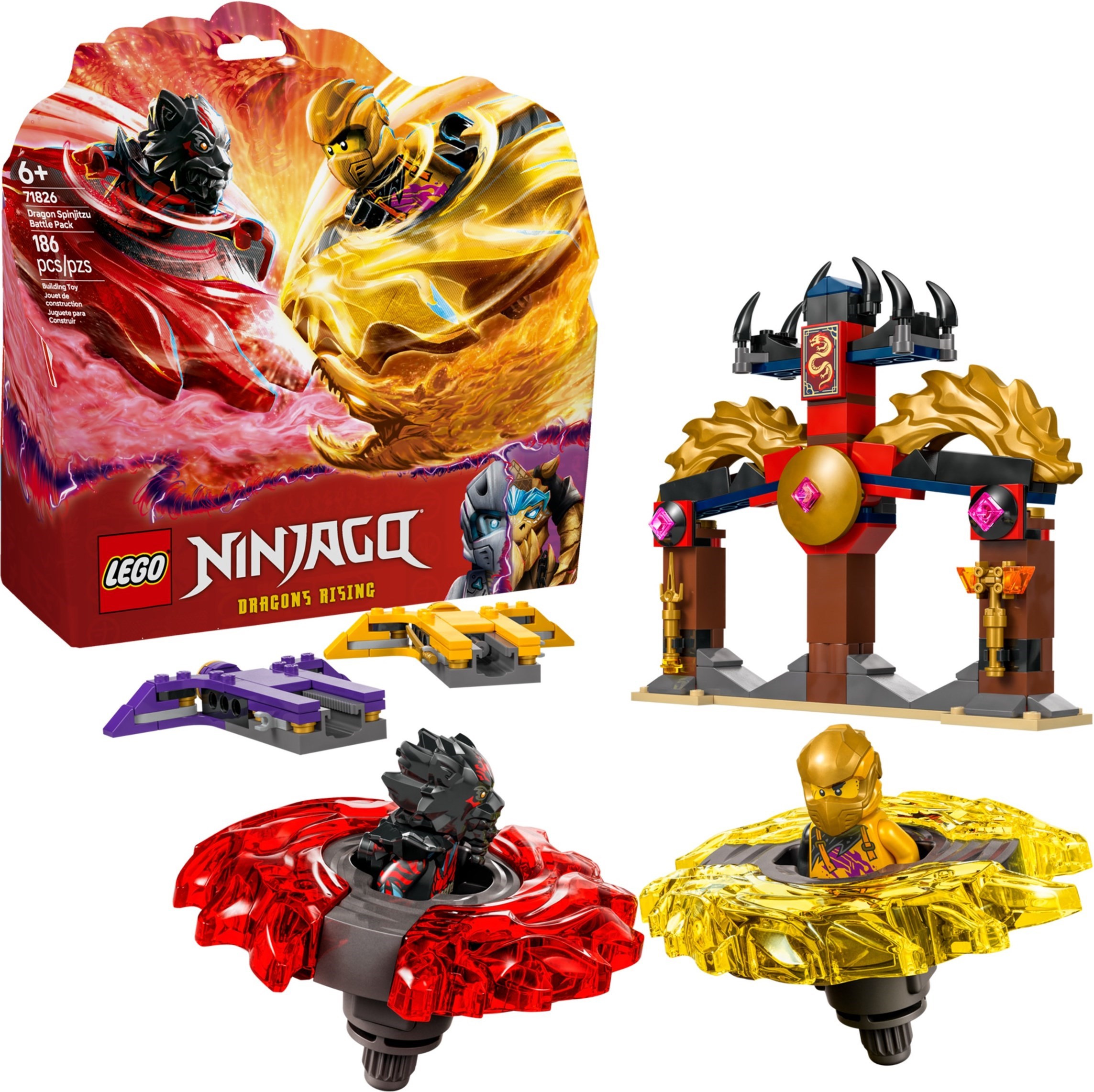 Конструктор LEGO NINJAGO 71826 186 дет. - фото 1