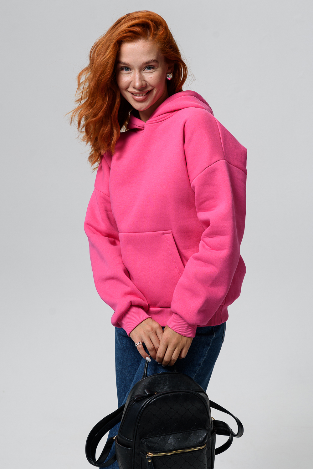 Худи Натали Суслова 14428 розовый - фото 6