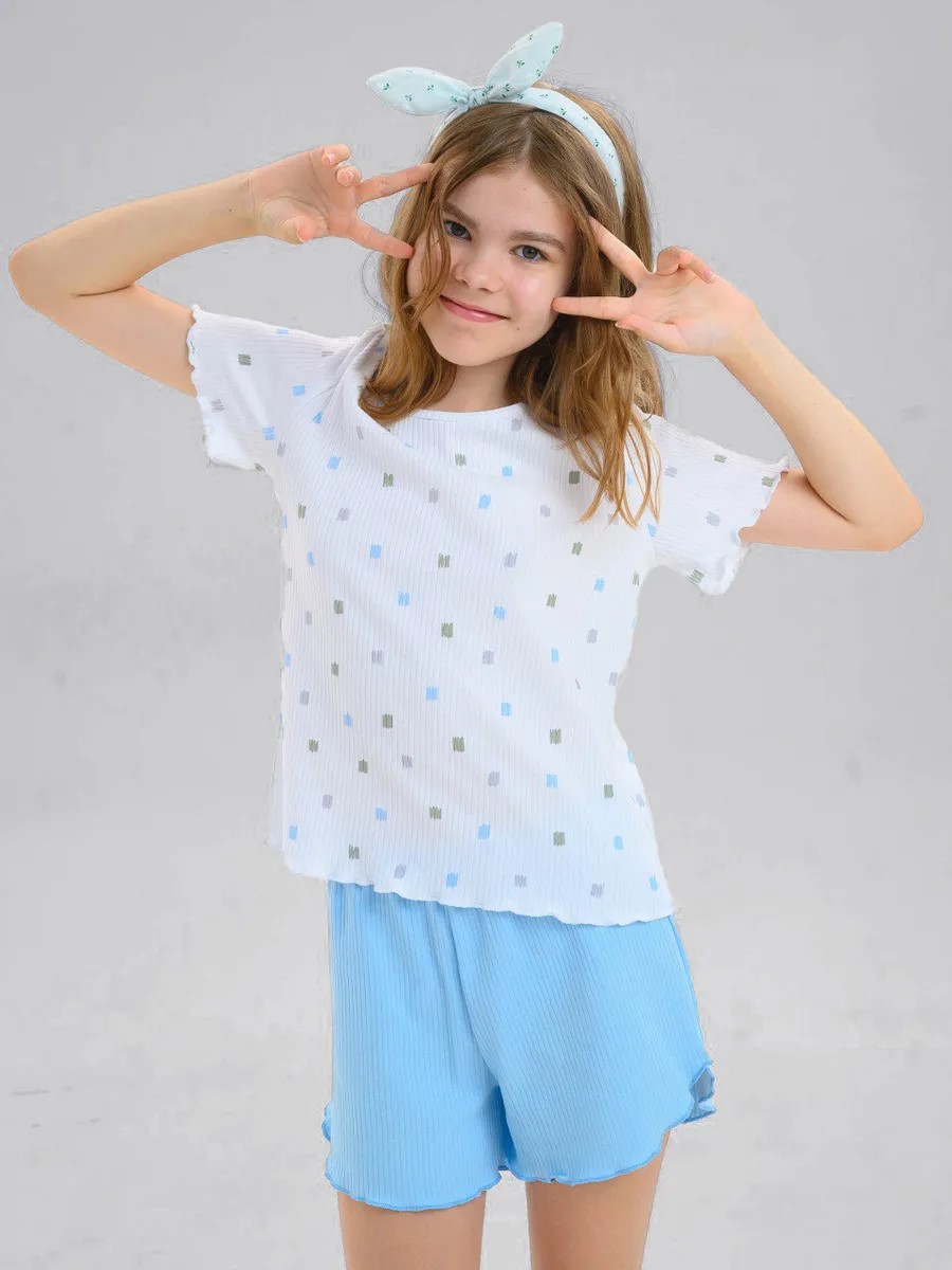 Пижама MiloTa КДЛ07/мазки - фото 1