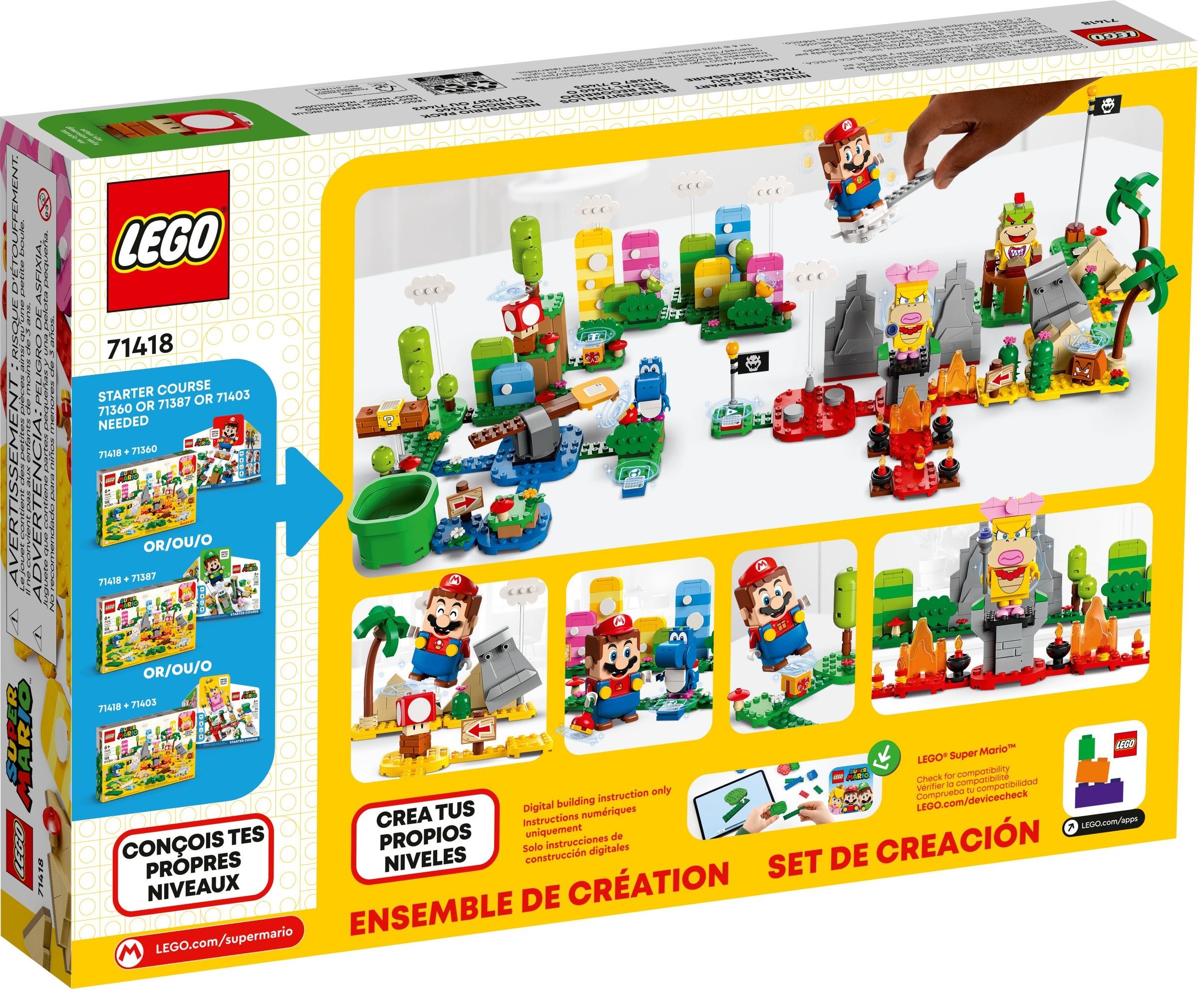 Конструктор LEGO Super Mario 71418 588 дет. - фото 6