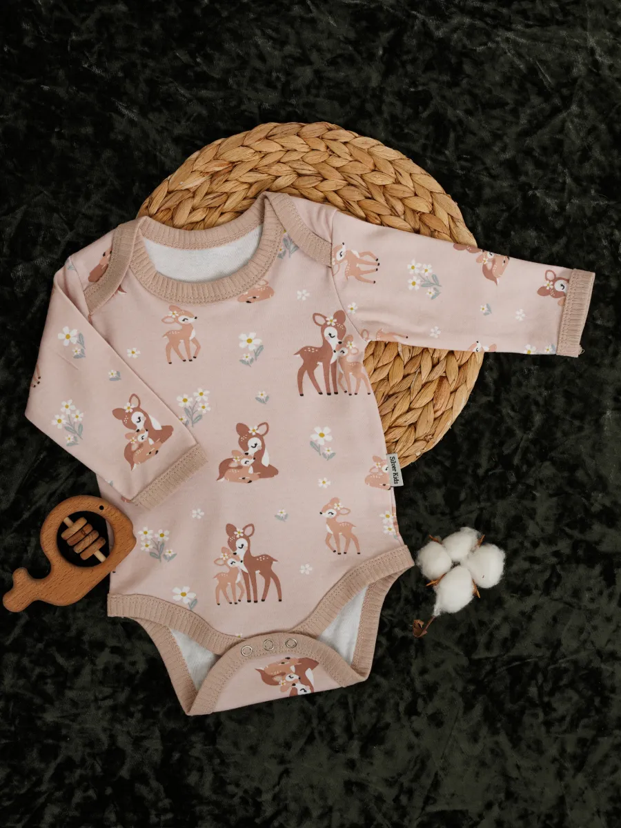 Боди 3 шт Супер Пупс нбр/3пр/бд/sk20/рубчик/леснаясказка - фото 19