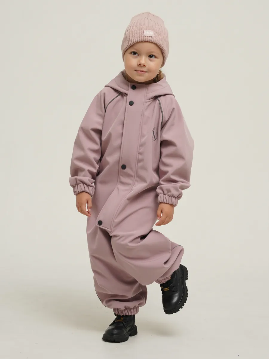 Комбинезон Супер Пупс Комб/сф/пл/серо-розовый - фото 22