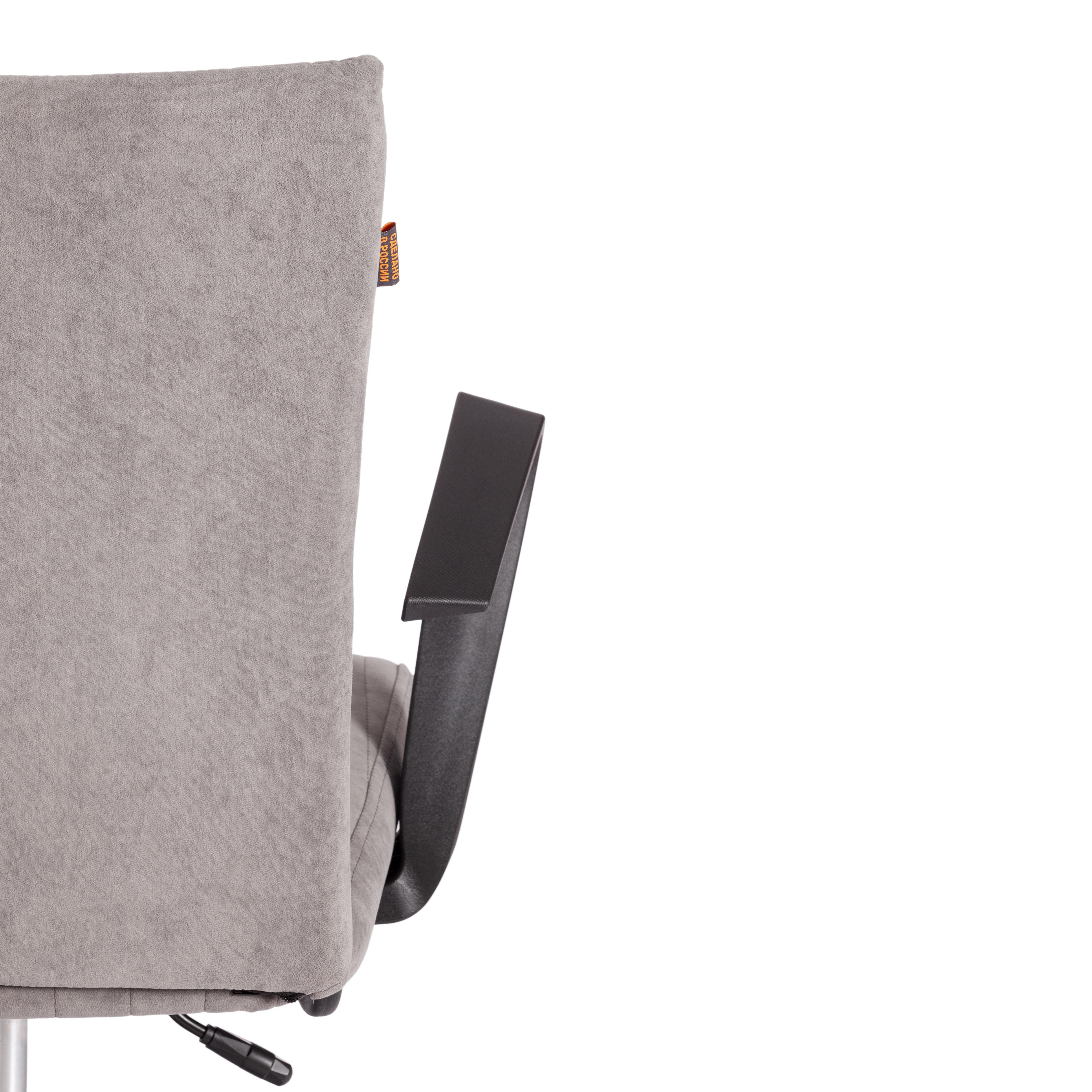 Компьютерное кресло TETCHAIR SPARK флок , серый - фото 18