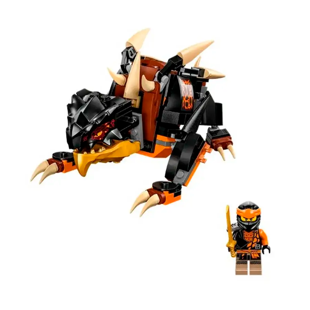 Конструктор LEGO NINJAGO Земляной дракон ЭВО Коула 285 дет. - фото 5