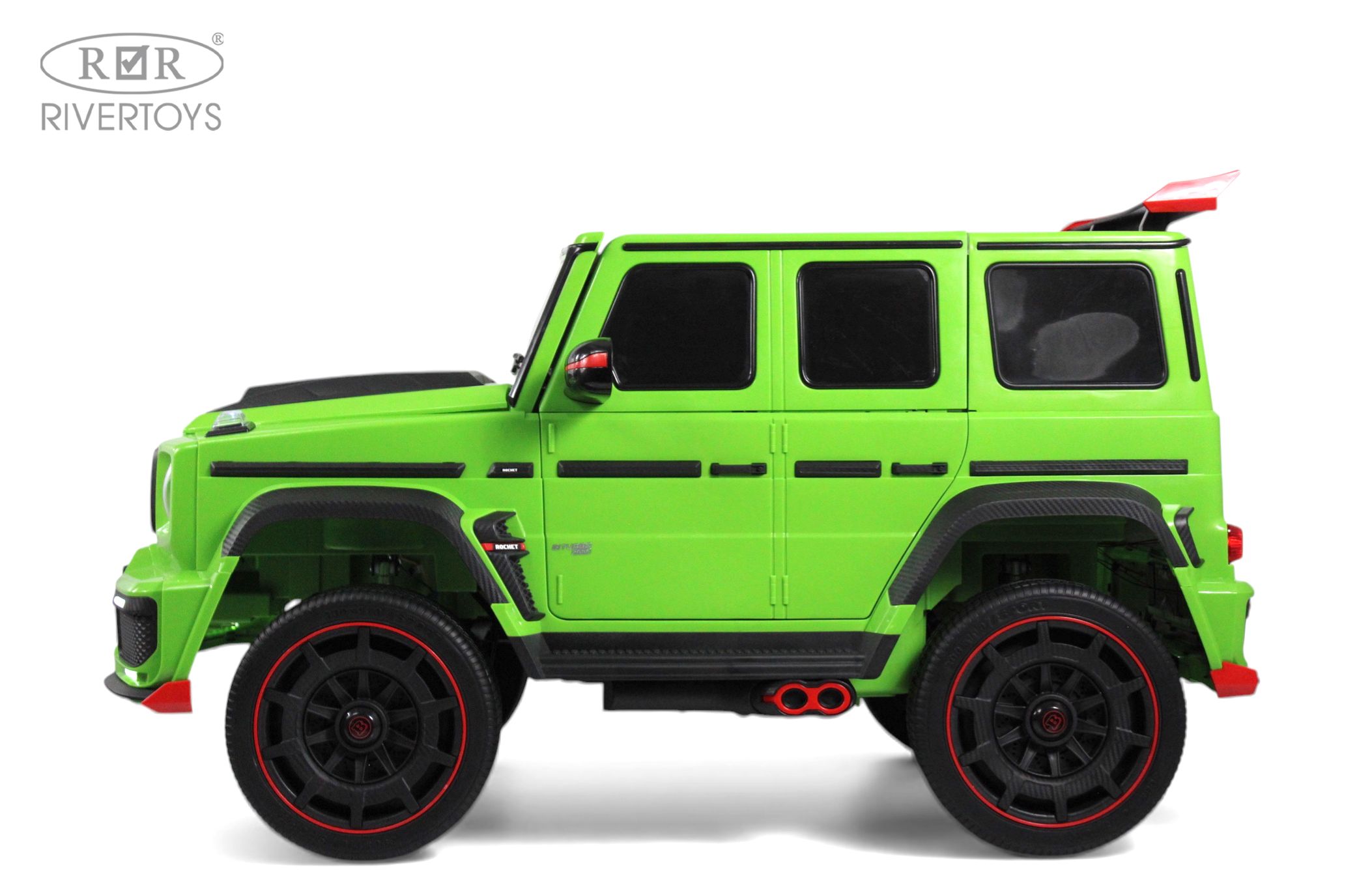 Электромобиль RIVERTOYS Mercedes Z888ZZ-GREEN С пультом ДУ - фото 23