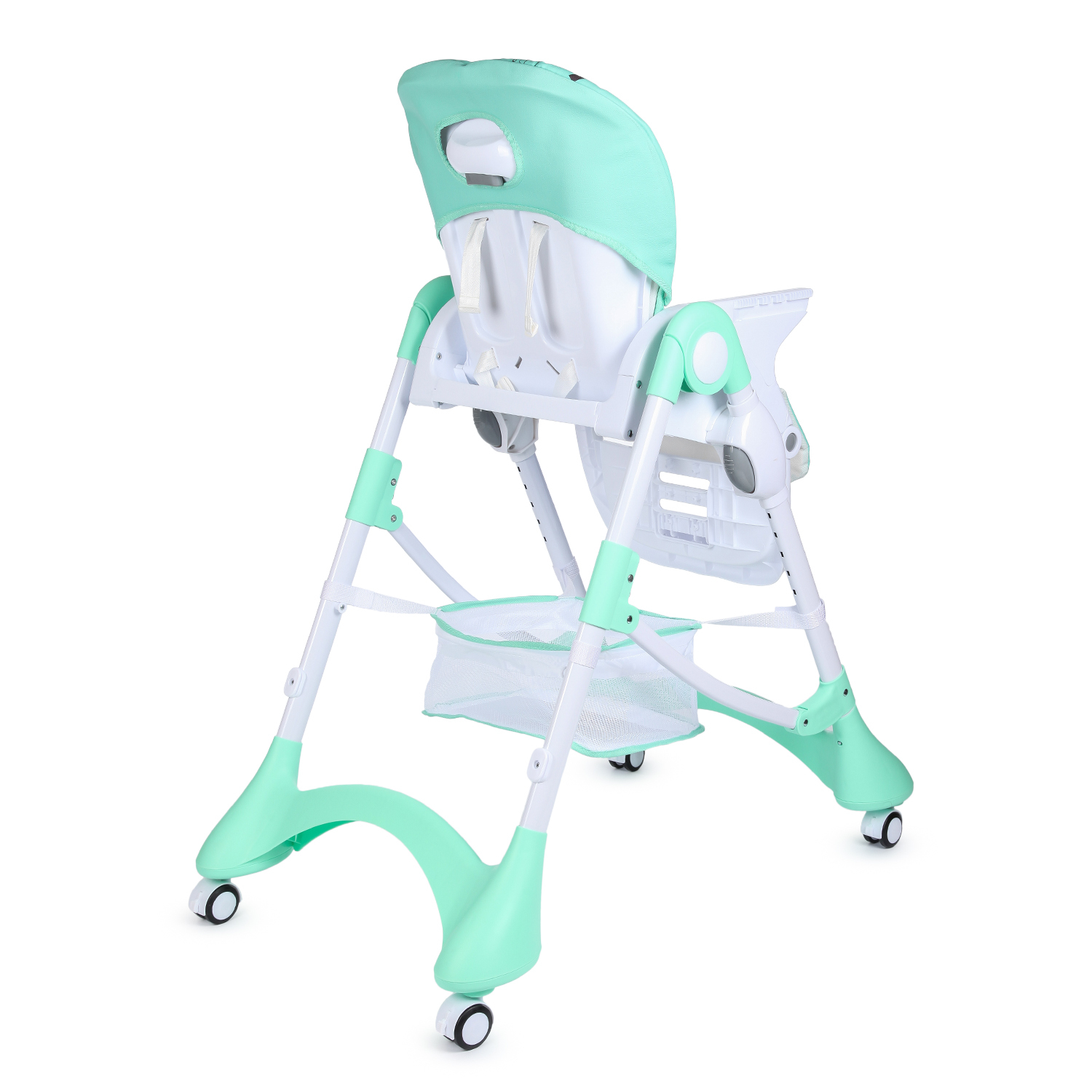 Стульчик для кормления Babyton Animals Green классический - фото 11