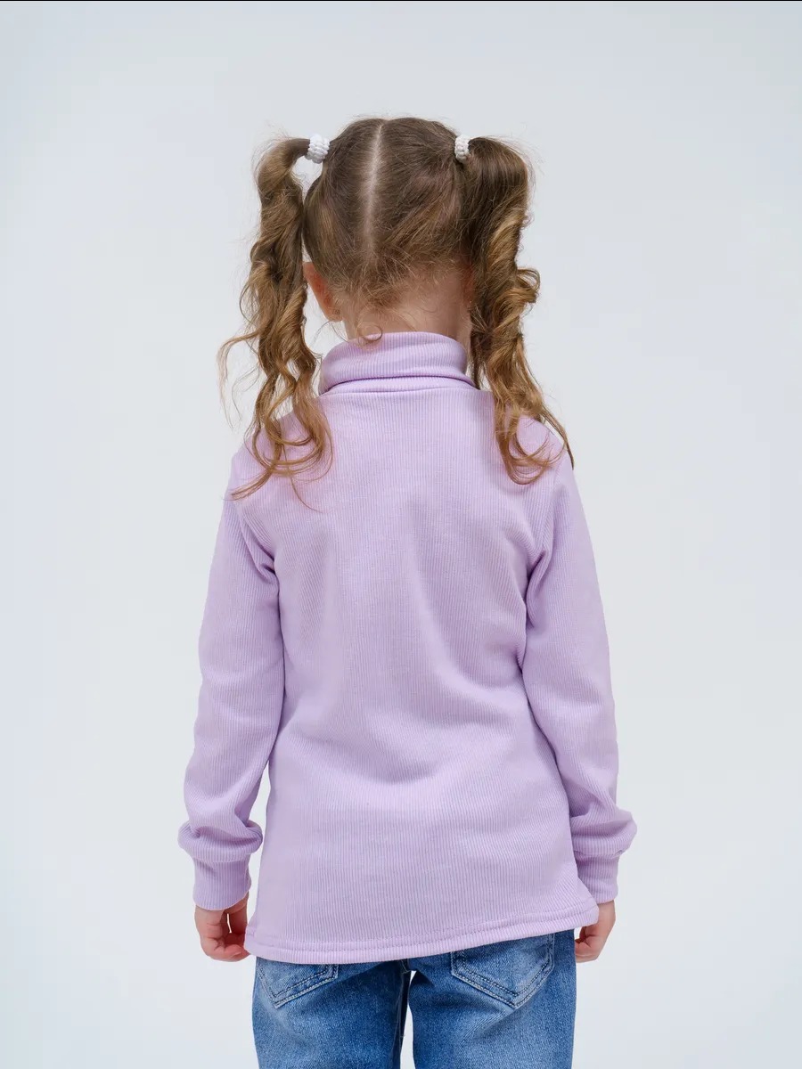 Водолазка TOTEMFOX 231КН2F/сиреневый меланж - фото 9