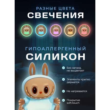 Игрушка ночник CASTLELADY светильник labubu Лабубу
