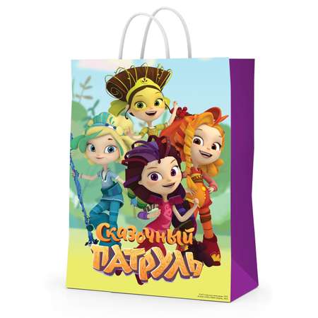 Пакет подарочный ND PLAY Сказочный патруль 22*31*10см 280561