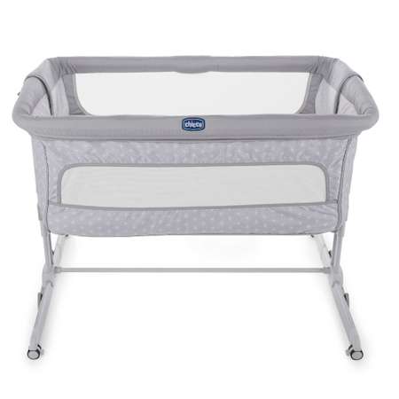 Детская кроватка Chicco прямоугольная, (серый)