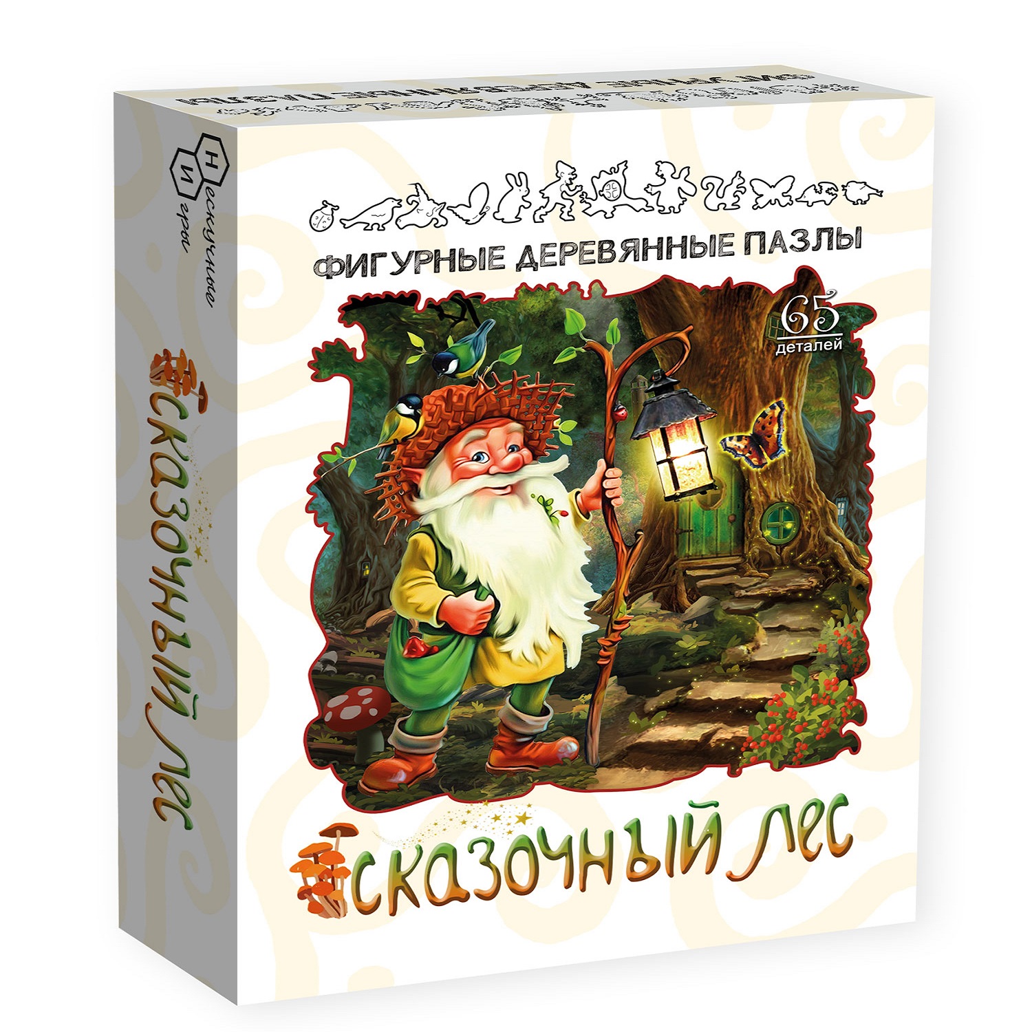 Пазл Нескучные игры Сказочный лес классический - фото 1
