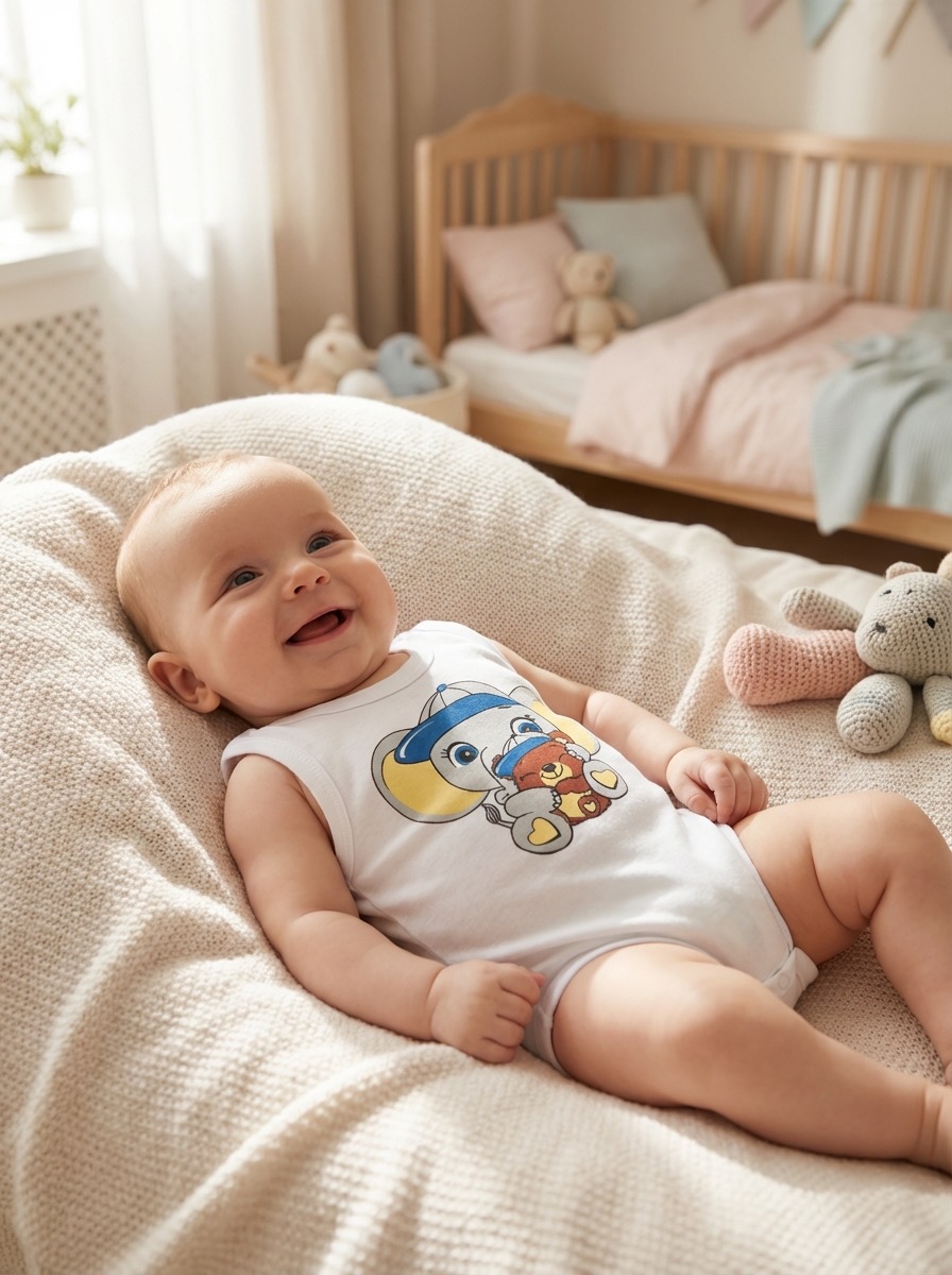 Боди-майка КЛЯКСА Бод31-304ГолСлон - фото 6