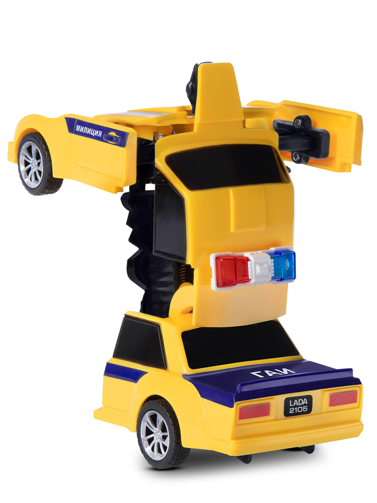 Фигурка AUTODRIVE Робот трансформер Машинка - фото 14