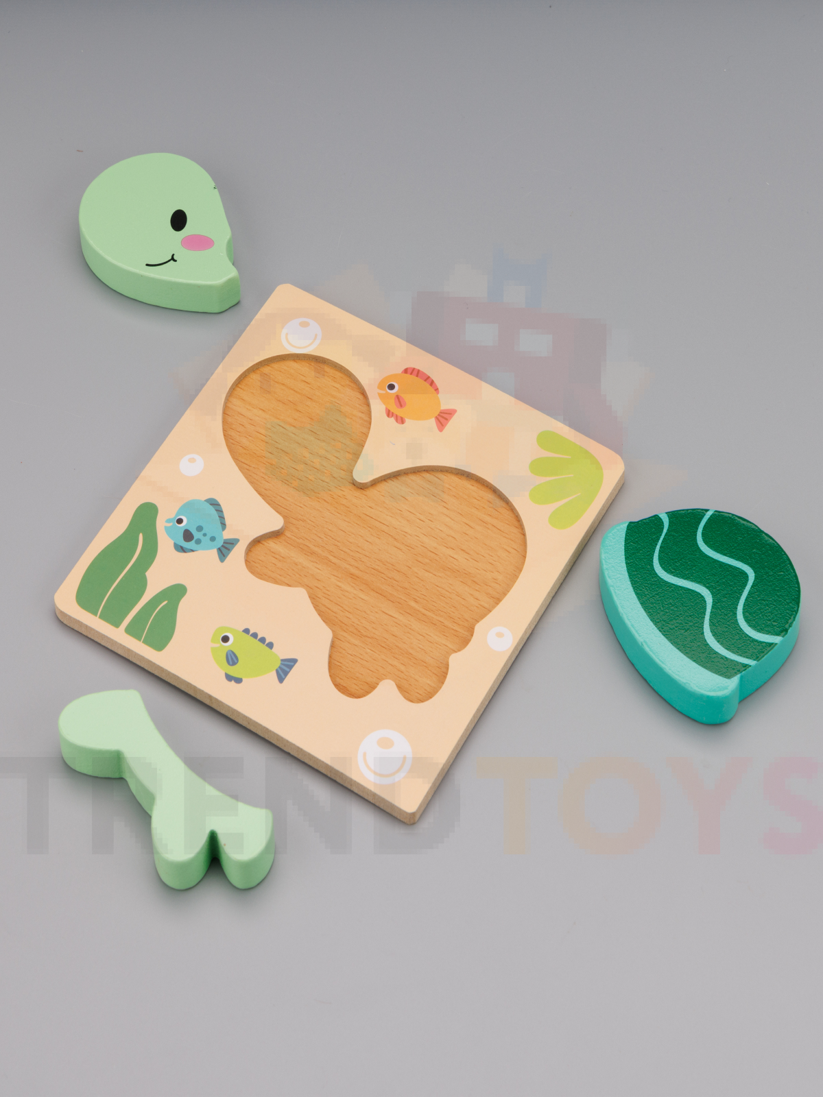 Пазл TrendToys деревянные для малышей деревянный - фото 10