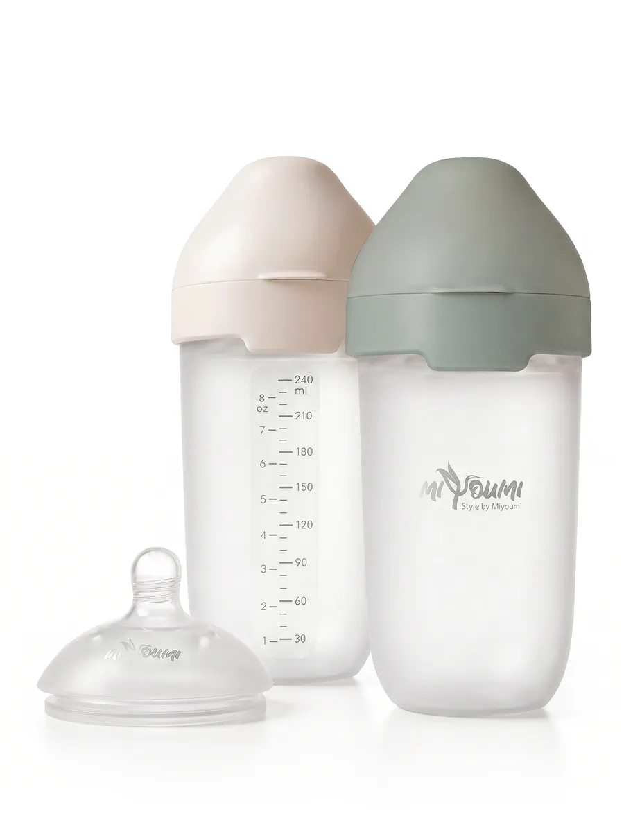 Бутылочка Miyoumi Anti-Colic 240 мл 2 шт. - фото 9