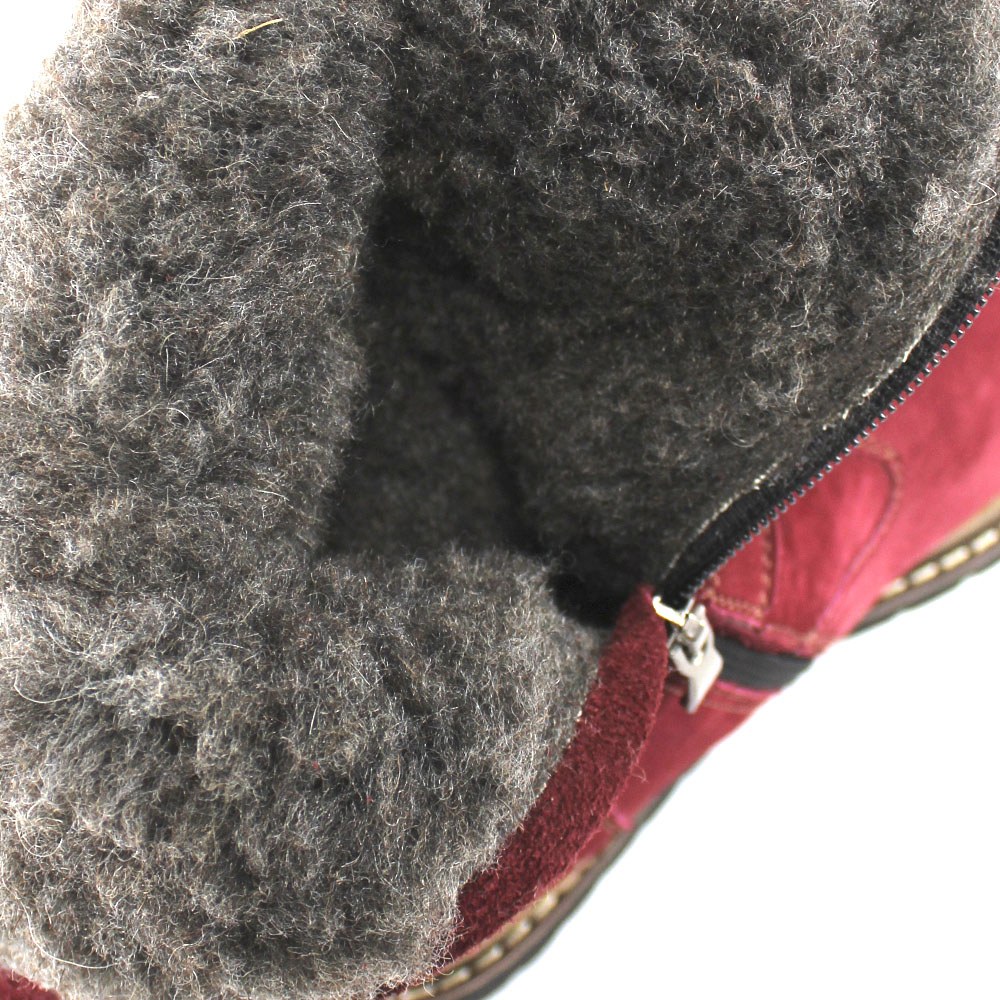 Сапоги BEST.A 275/22-СВ BEST.A Сапоги для девочки,бордовый нубук - фото 3