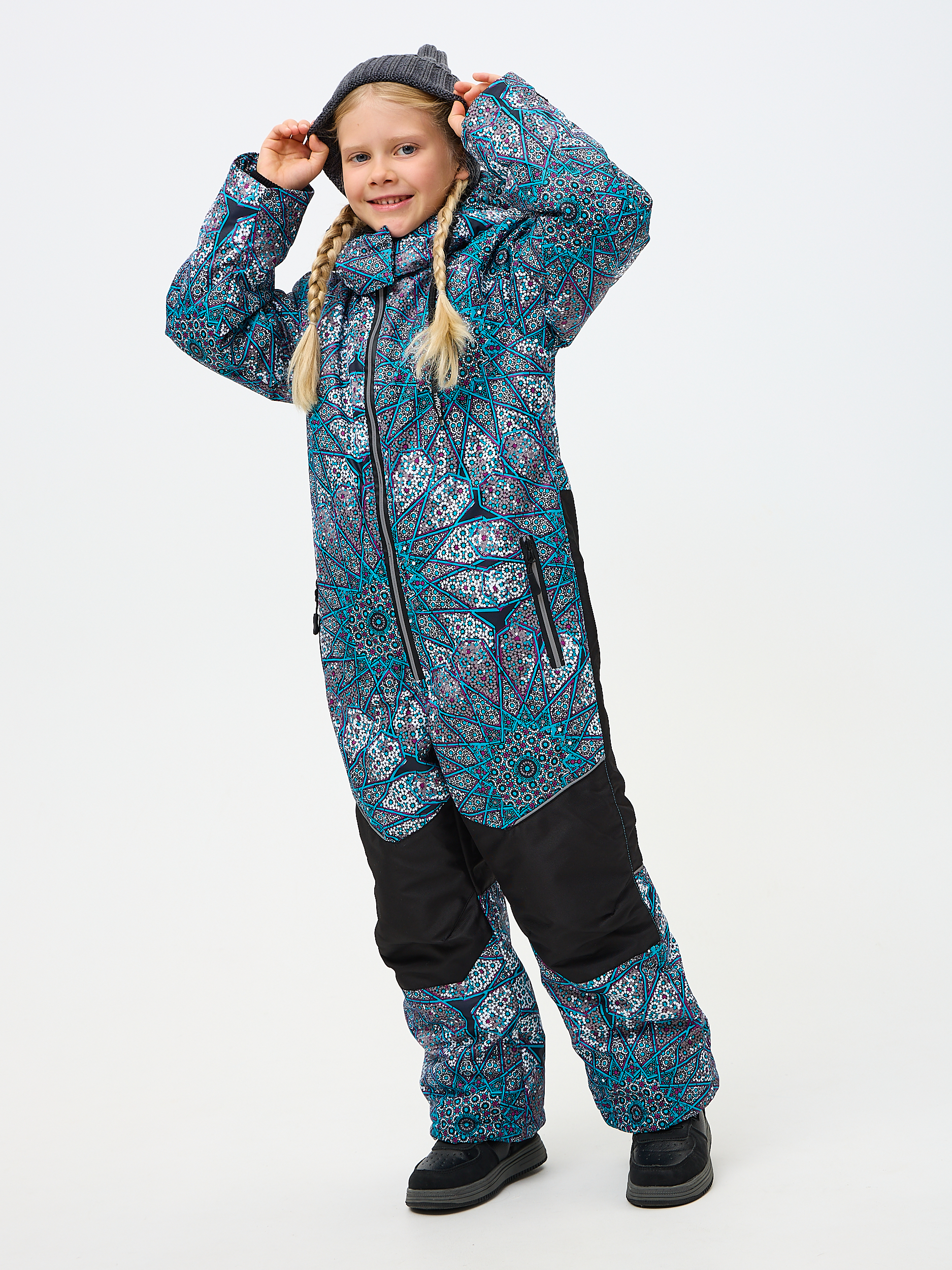 Комбинезон Kvartet 854 т.сер-голубой - фото 8