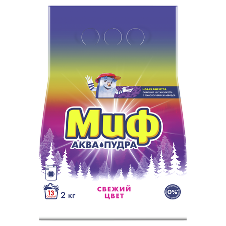 Порошок стиральный МиФ Автомат Свежий цвет 2кг