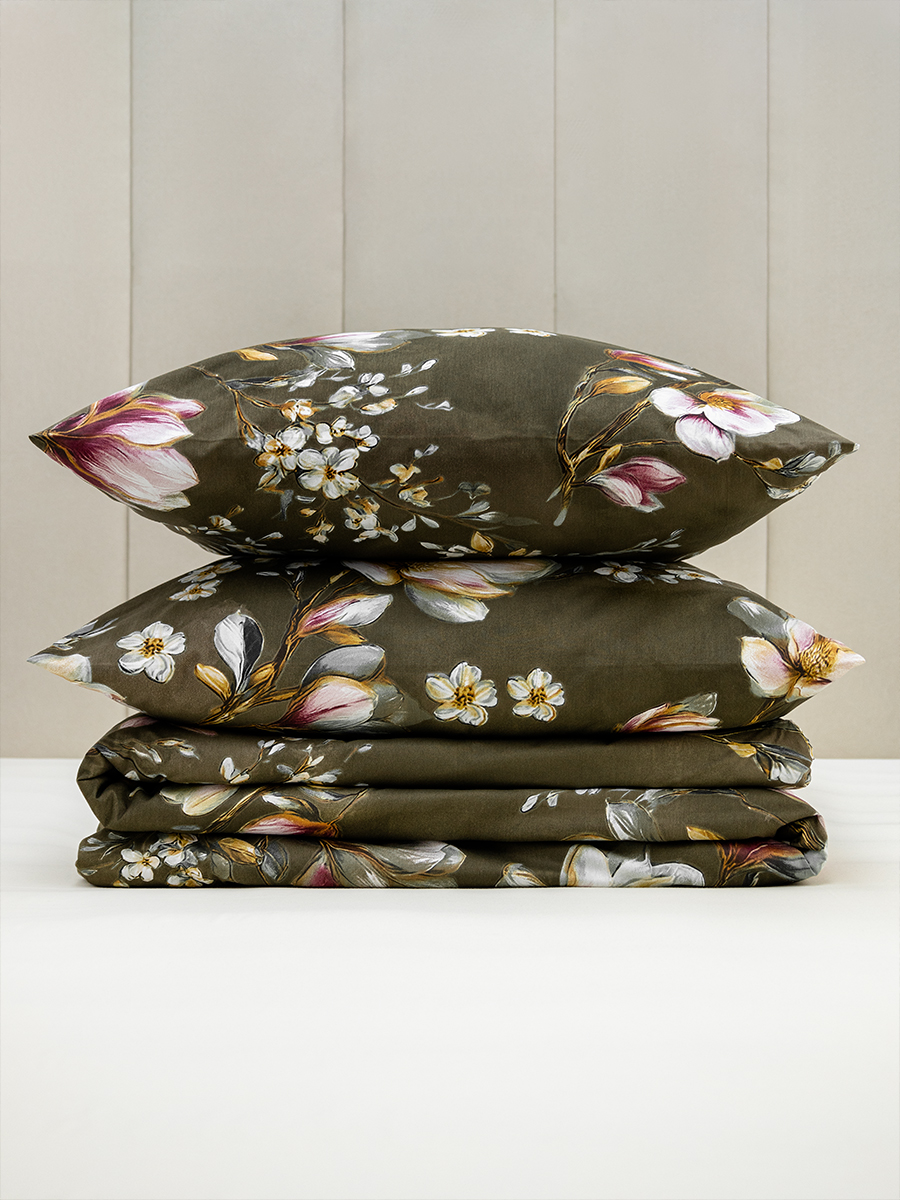 Комплект постельного белья для SNOFF Дэниэла сатин семейный 5 предм. - фото 11