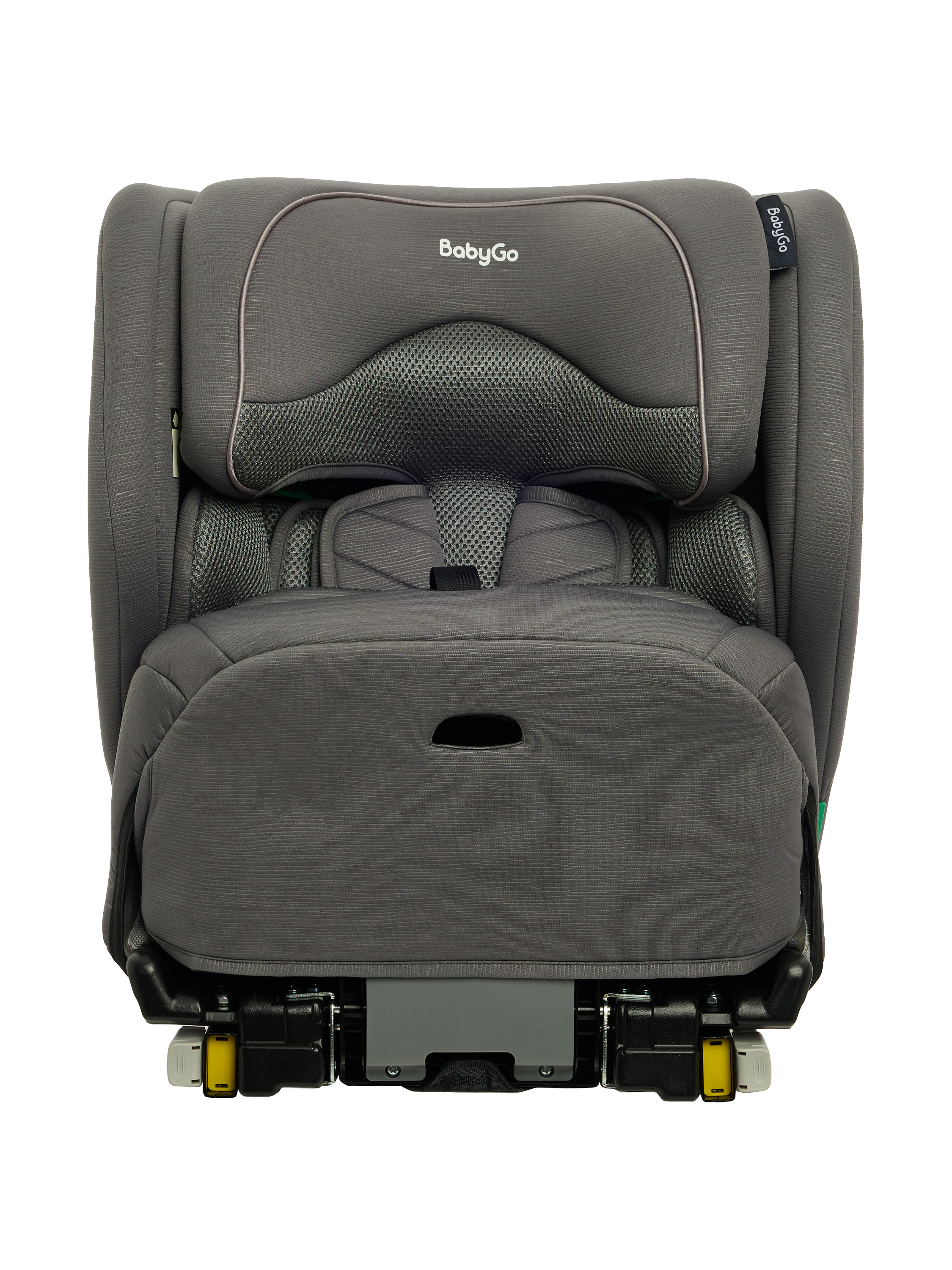 Автокресло BabyGo Flex Isofix 0+/1/2/3 (0-36 кг) серый - фото 13