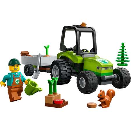 Конструктор LEGO City Парковка трактора блочный