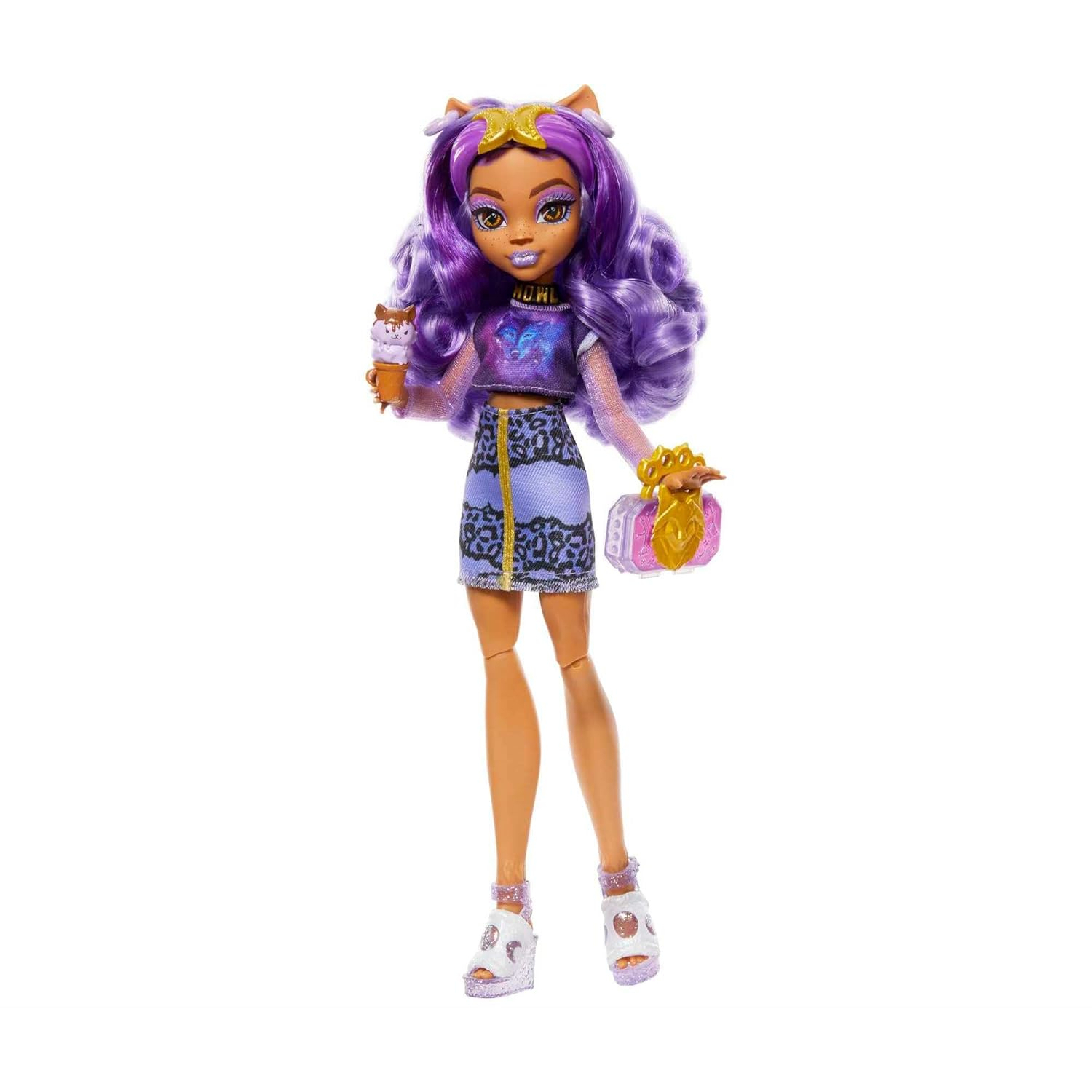 Кукла модельная Monster High Skulltimate Secrets S2 Клодин HNF74 - фото 4