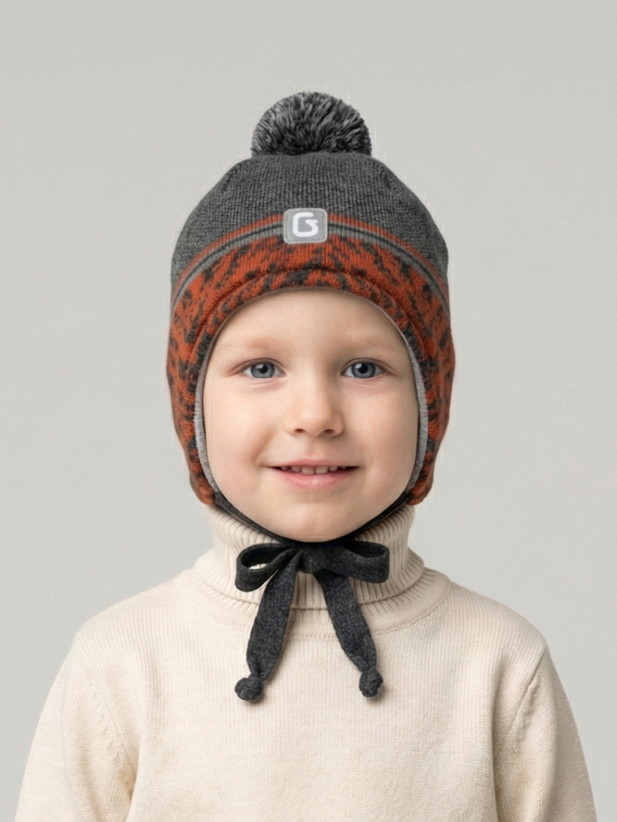 Шапка GUSTI GW25AC1218B-GRAY - фото 1