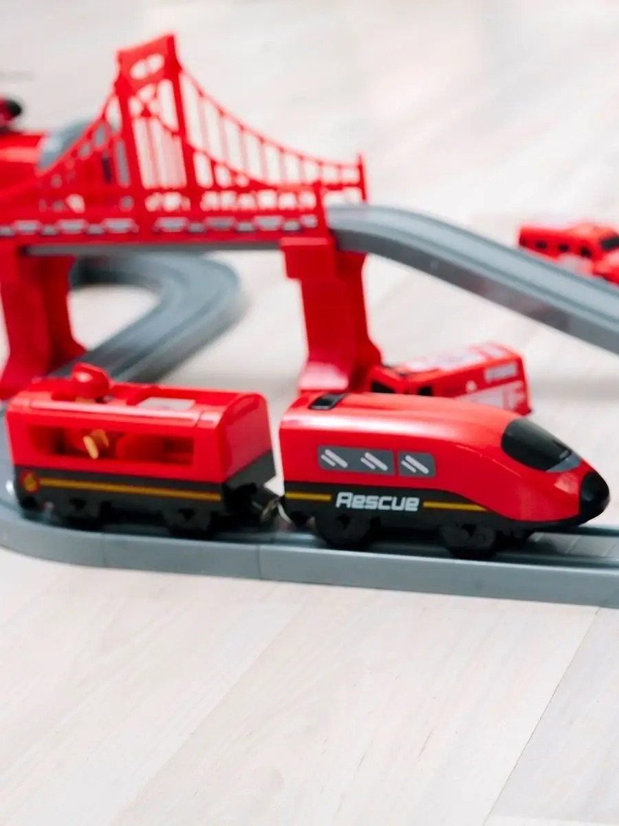 Набор железнодорожный Givito G201-007 - фото 6