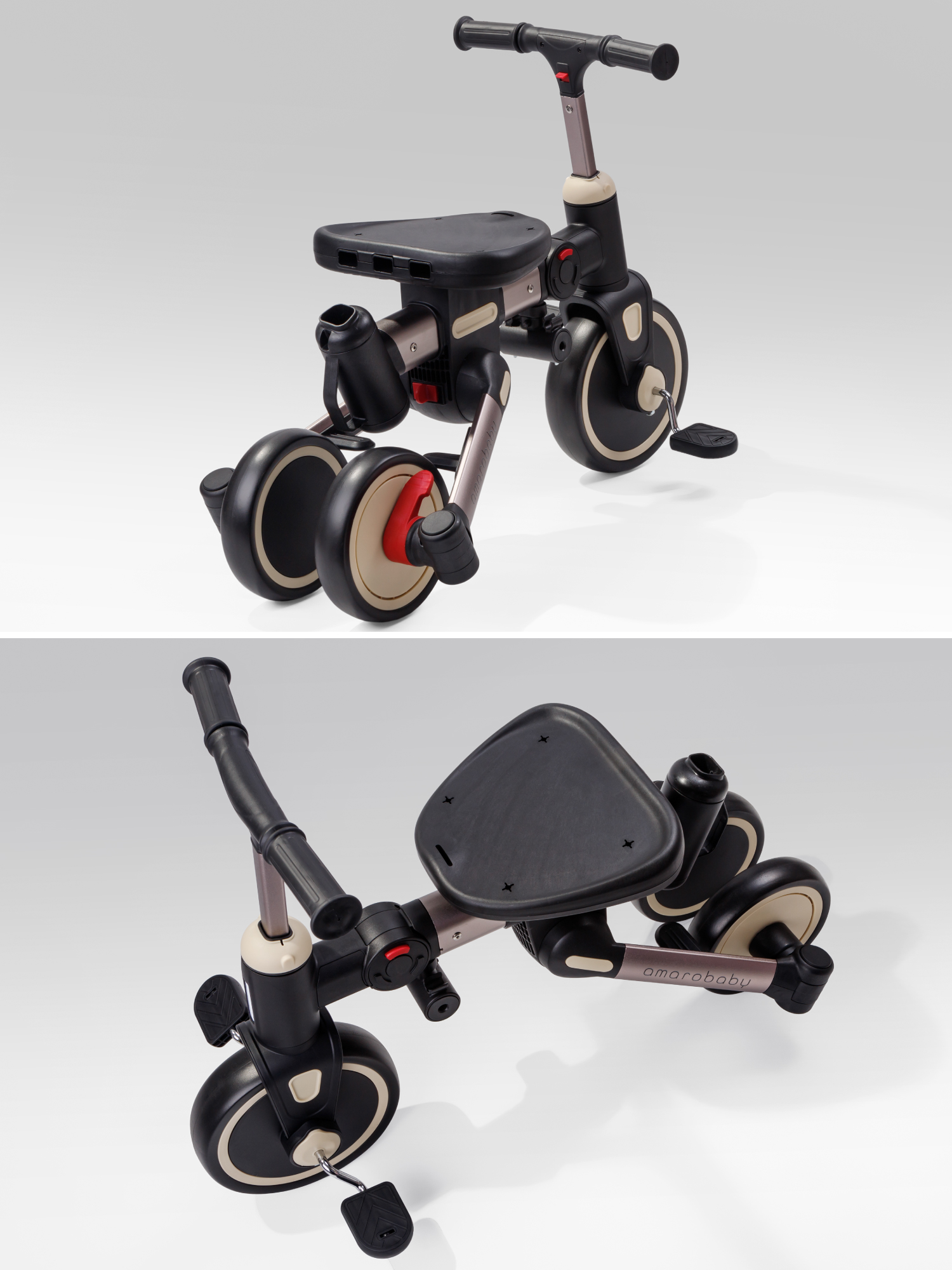 Трехколесный велосипед Amarobaby 8 дюймов - фото 13