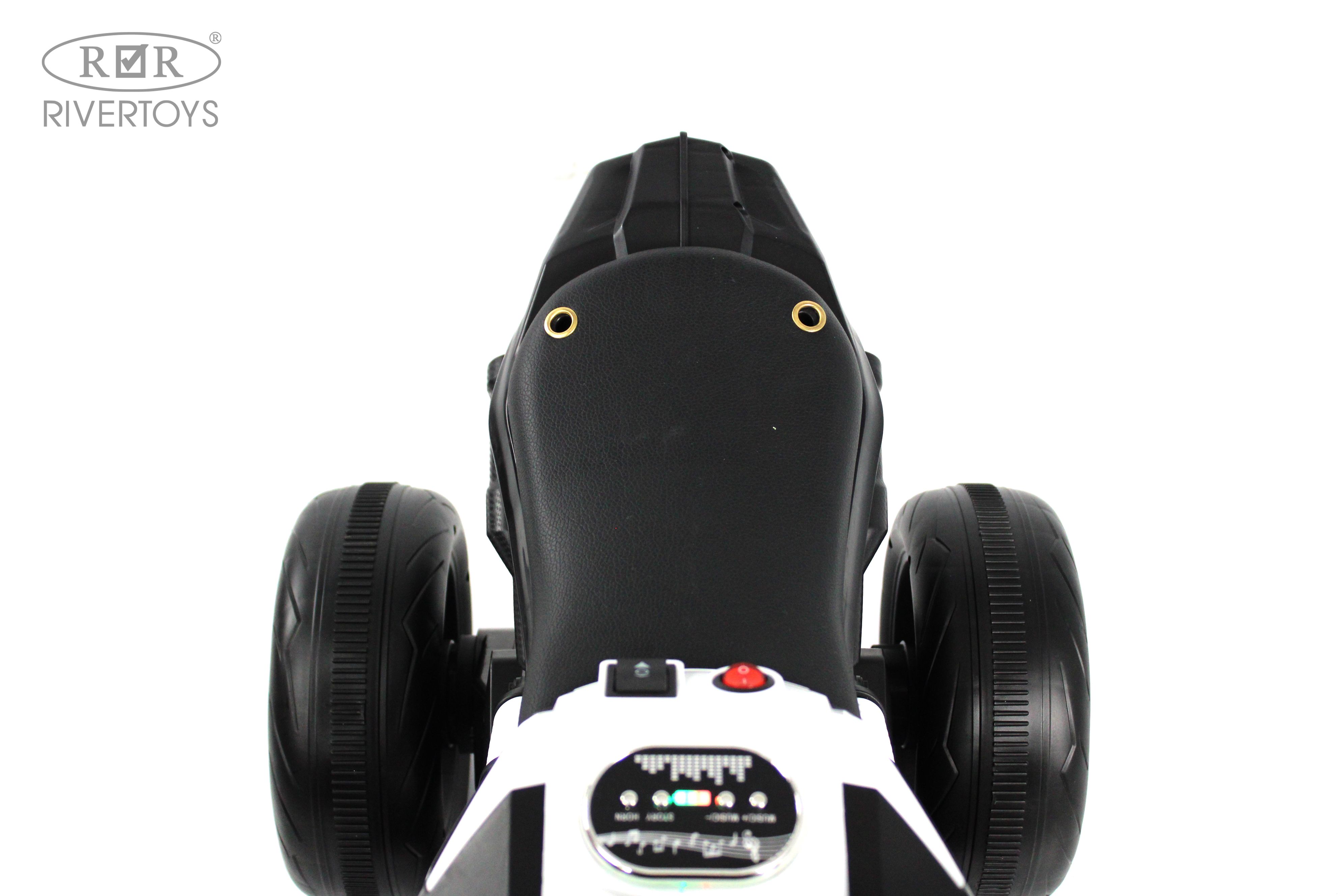 Электромобиль RIVERTOYS K002PX-A-WHITE - фото 2