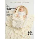 Пелёнка BUBA KIDS Заповедный лес муслин 115х115 см