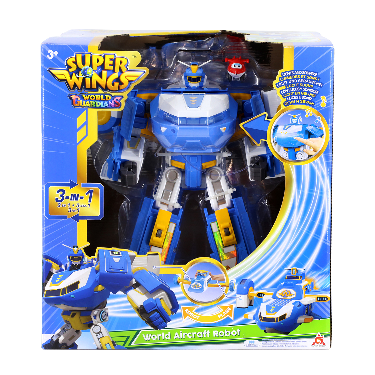 Игровой набор Super Wings Робот самолёт EU760888 - фото 7