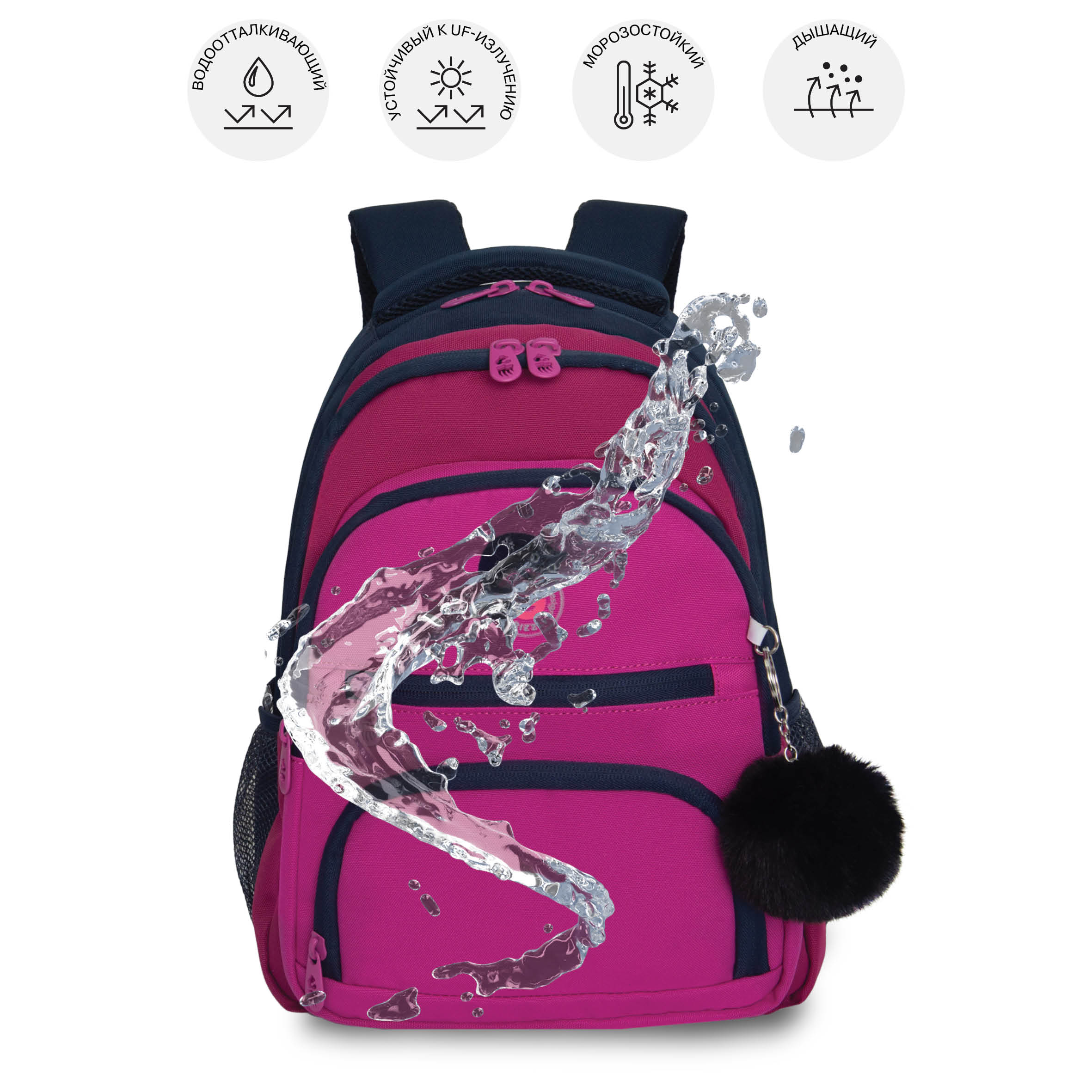 Рюкзак Grizzly для девочки - фото 10