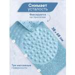 Коврик для ванной VILINA голубой 0.38 x 0.68 см 1 шт.