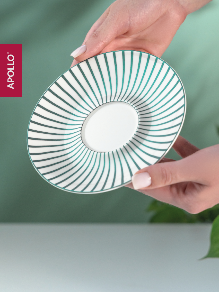 Чайная пара APOLLO 245 мл, зеленый - фото 4