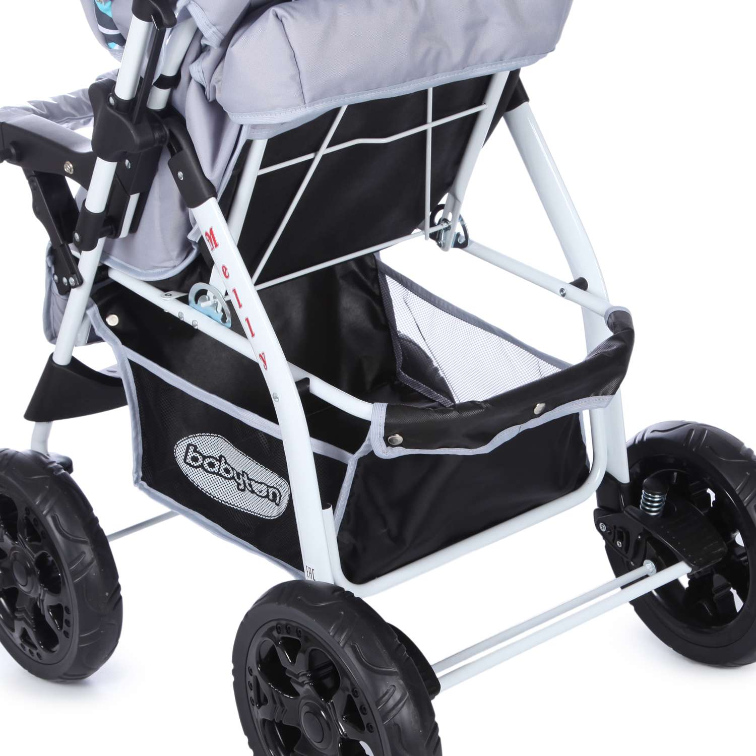 Коляска трансформер Babyton Melly Grey-Green - фото 12