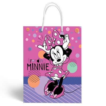 Пакет подарочный ND Play Minnie Mouse 33*45.5*10см в ассортименте