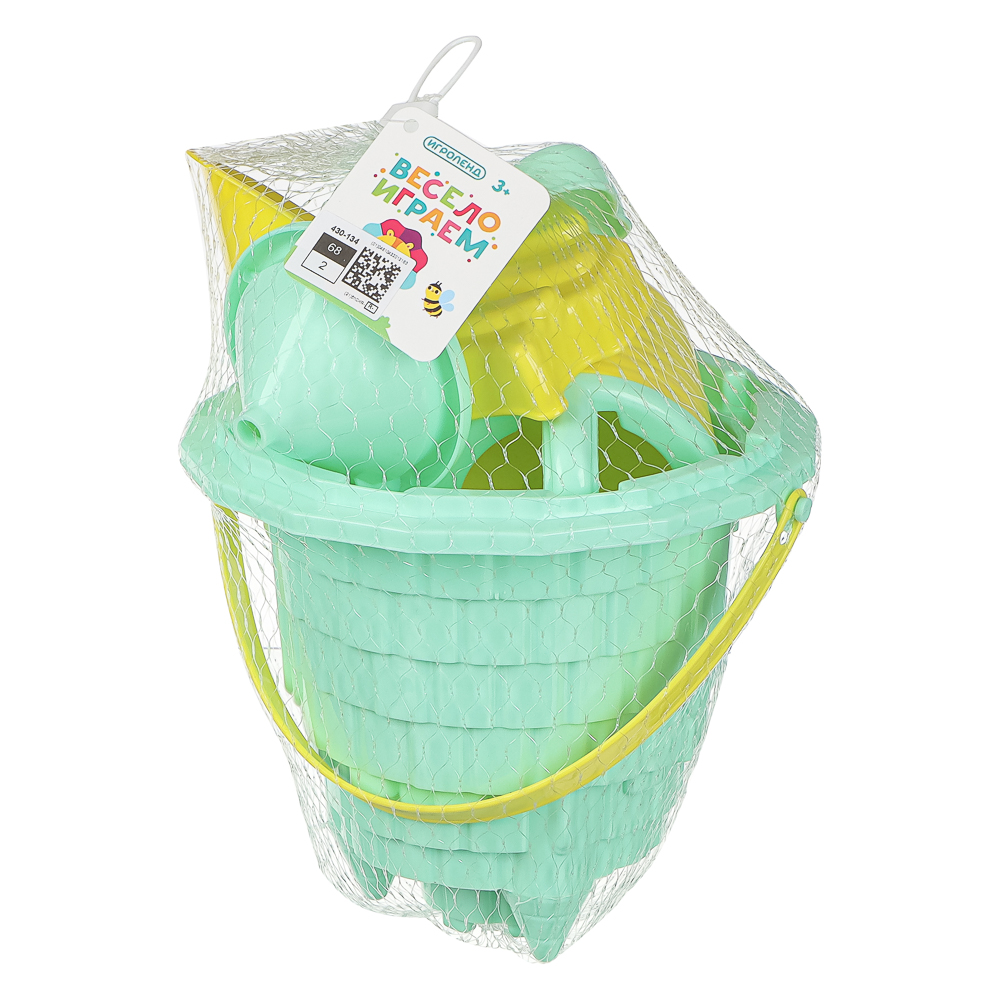 Песочный набор Игроленд "Замок" 6 предметов 6 предм. - фото 10