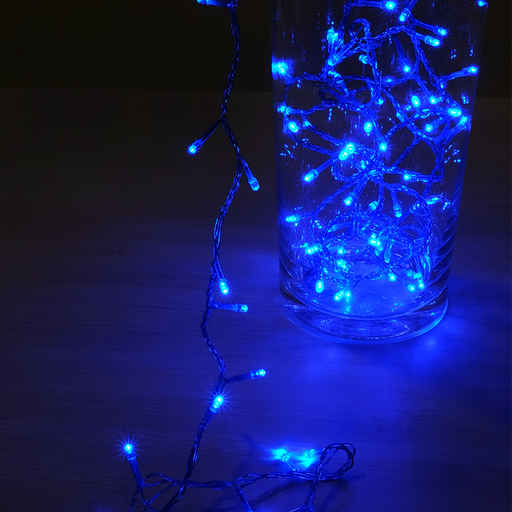 Гирлянда SH Lights Нить 100 синих LED 5м - фото 3