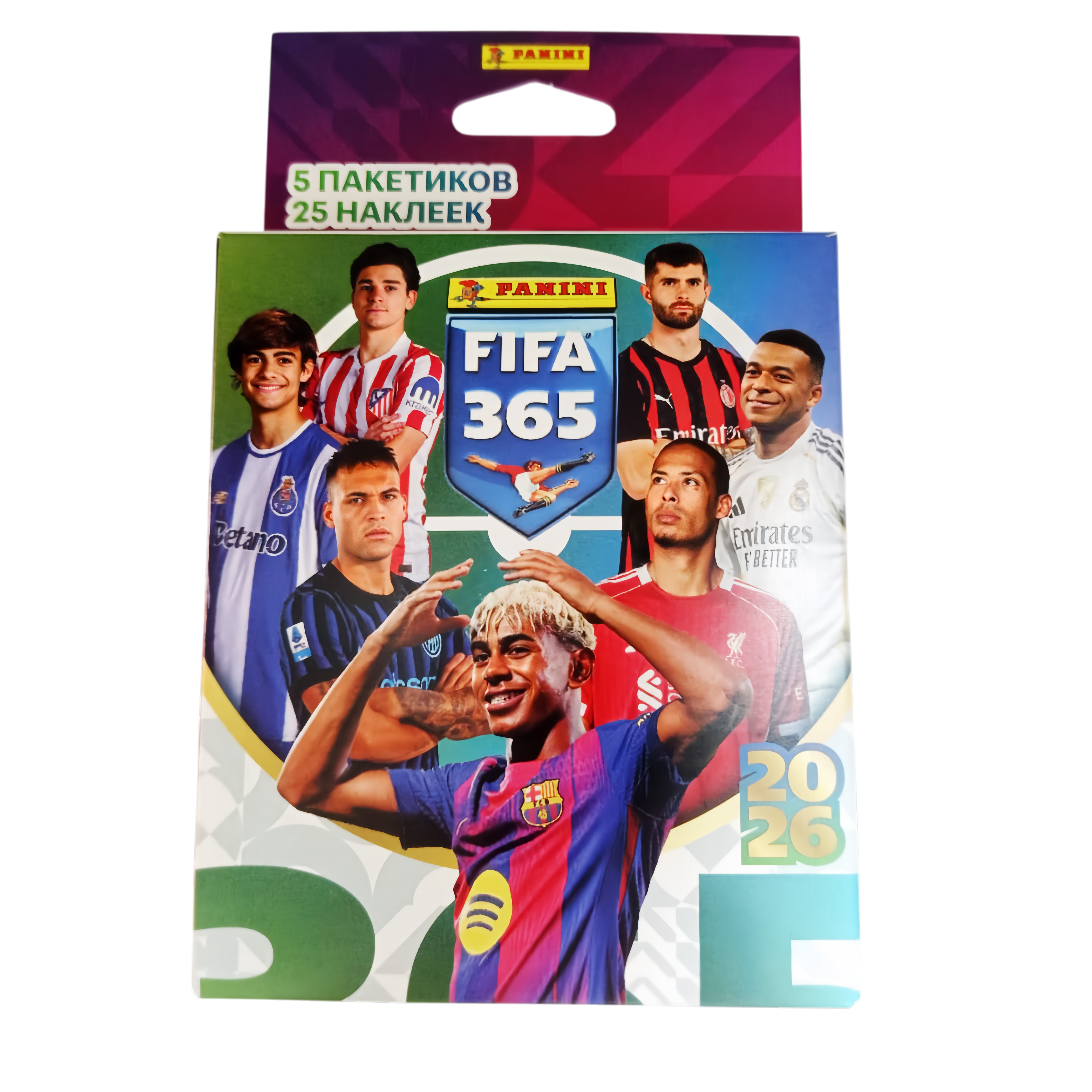 Наклейки Panini FIFA 365 2025 10 шт. - фото 6